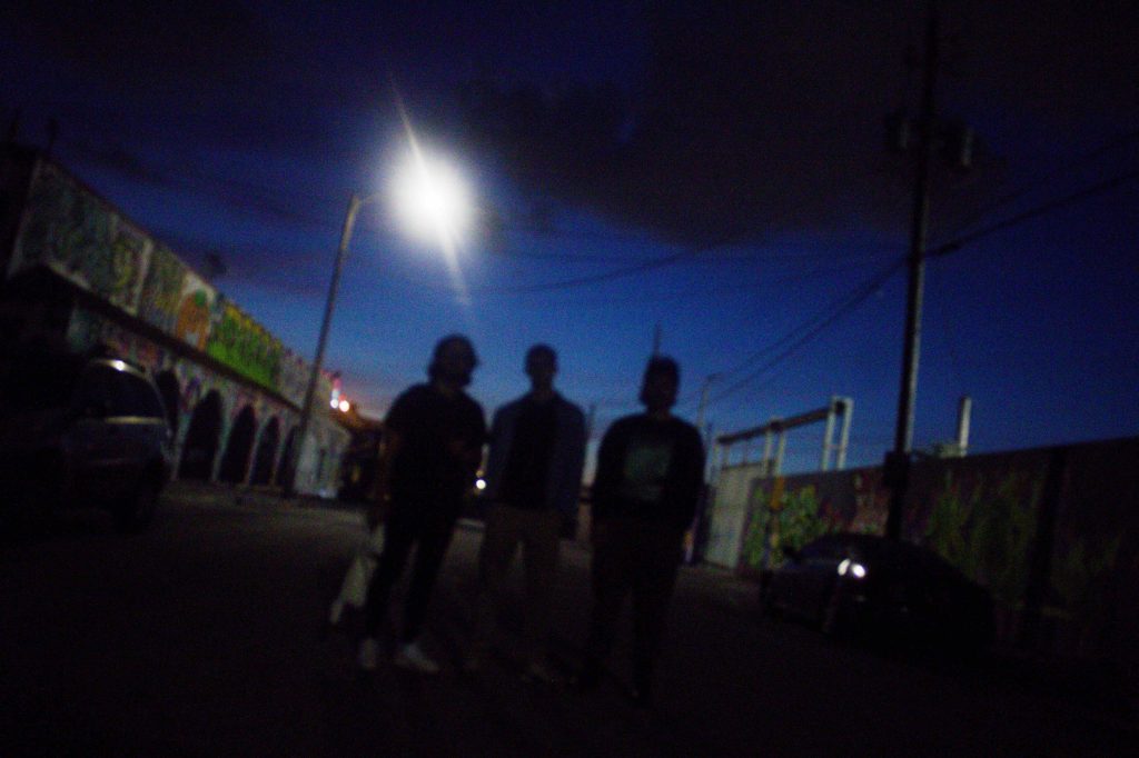 fuzzy image of indie rock band century park west